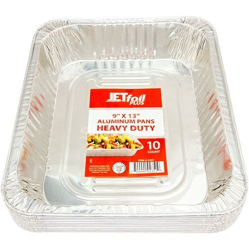 Jet Foil 9X13 Aluminum Pans, 10 Ct -  Online Kosher  Grocery Shopping and Delivery Service