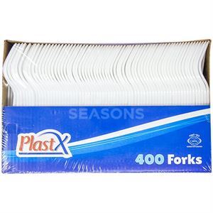 Plastx White Forks, 400 Pk -  Online Kosher Grocery  Shopping and Delivery Service