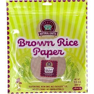 Natural Earth Brown Rice Paper, 3.5 Oz -  Online Kosher  Grocery Shopping and Delivery Service