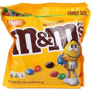 M&M's Chocolate Candies, Peanut, Family Size